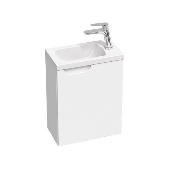 Тумба подвесная с раковиной Ravak Classic II 40 см X000001486 R, белый - фото 