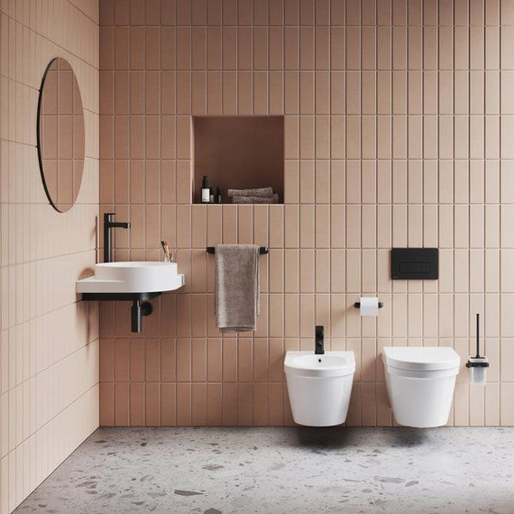 Консоль для раковины Ravak Yard 450 C X01780, чёрный - фото 2