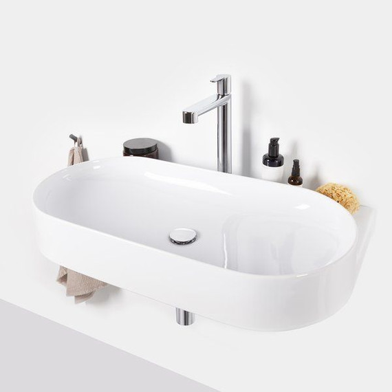 Раковина подвесная Ravak Yard 80 см XJX01280002 - фото 5