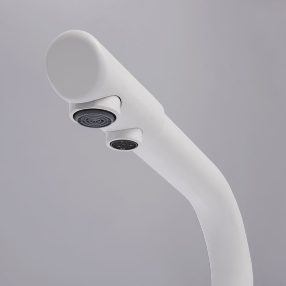 Смеситель для кухни WasserKraft A8357, белый матовый - фото 4