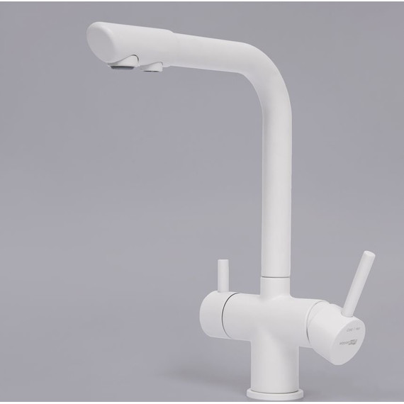 Смеситель для кухни WasserKraft A8357, белый матовый - фото 10