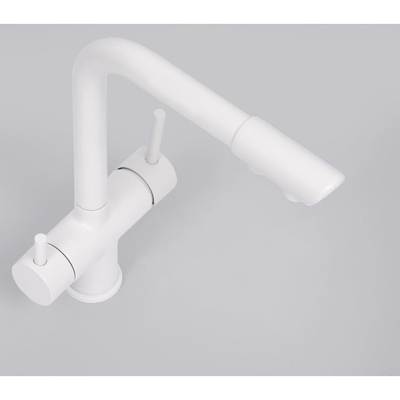Смеситель для кухни WasserKraft A8357, белый матовый - фото 8