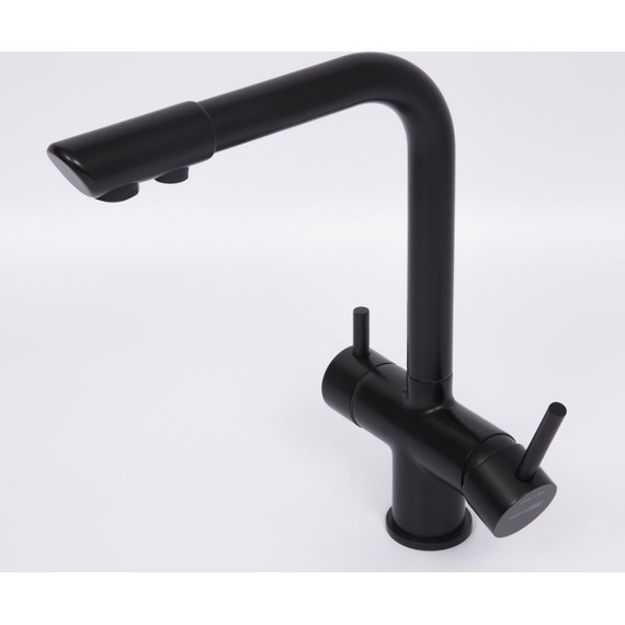 Смеситель для кухни WasserKraft A8367, черный матовый - фото 4