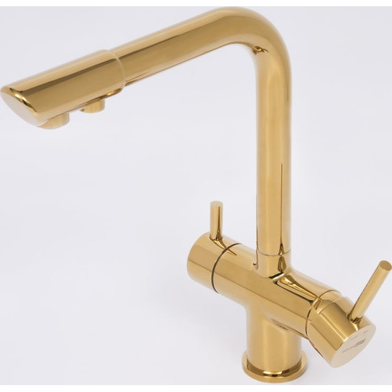 Смеситель для кухни WasserKraft A8377, золото глянцевое - фото 5