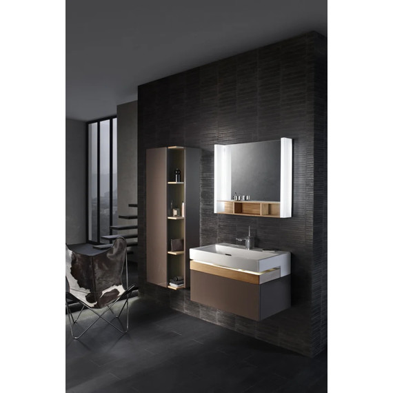 Пенал подвесной Jacob Delafon Terrace 50 см L EB1179G-N23, коричневый - фото 2