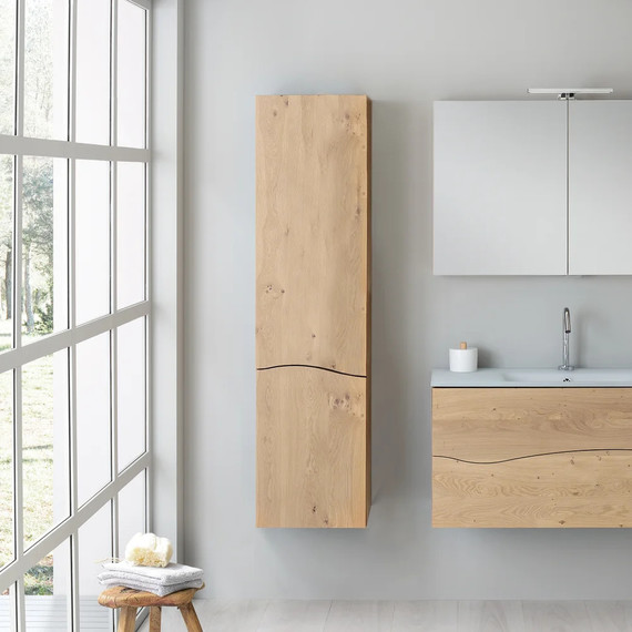 Пенал подвесной Jacob Delafon Sherwood 40 см L EB1836LRU-P6, натуральный дуб - фото 2