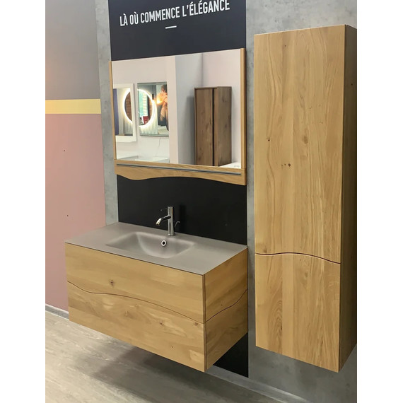 Пенал подвесной Jacob Delafon Sherwood 40 см R EB1836RRU-P6, натуральный дуб - фото 6