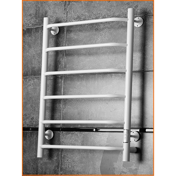 Полотенцесушитель электрический Тругор Пэк сп 6 ВГП 500х800 мм, белый (возможность скрытого подключения) 00-00036150 - фото 2