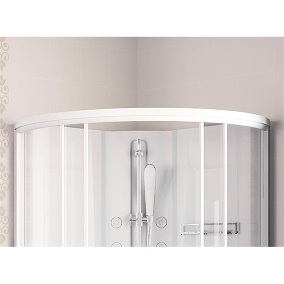 Душевая кабина Радомир Паола 2 103x103 см, белый/прозрачное - фото 4