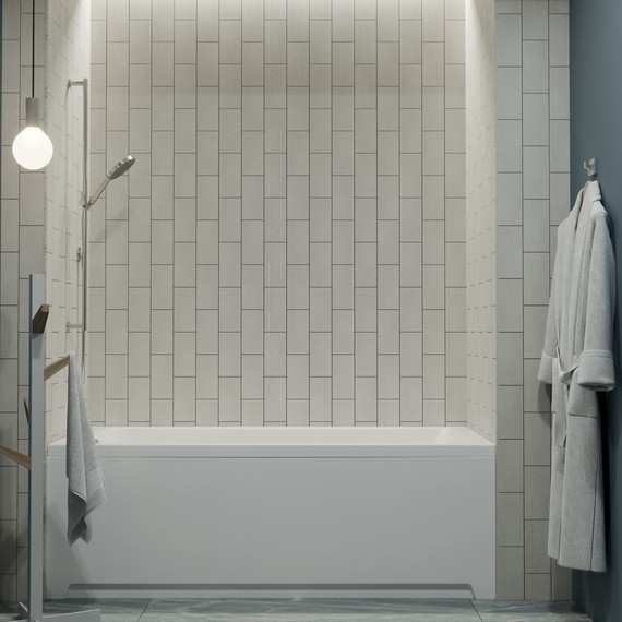 Ванна акриловая 1ACReal Тори 170 см с каркасом, Размер - мм: 1700х700 - фото 6