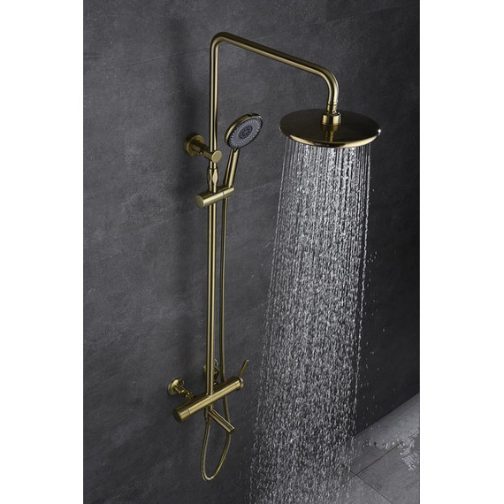 Душевая стойка Bronze de Luxe Avantgarde 2039GB, бронза - фото 11