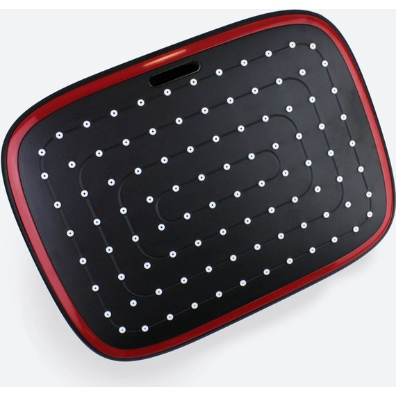 Душевая стойка Bronze de Luxe Avantgarde 2039RH, чёрный матовый/красный - фото 7