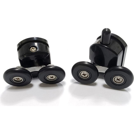 Душевое ограждение Abber Schwarzer Diamant 140х100 см AG30140BH-S100B, черный/прозрачное - фото 3