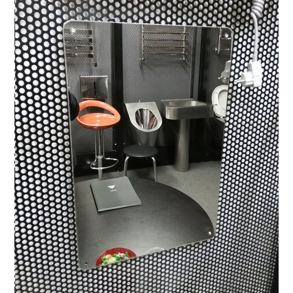 Зеркало антивандальное Тругор ЗА 70x40 см - фото 2