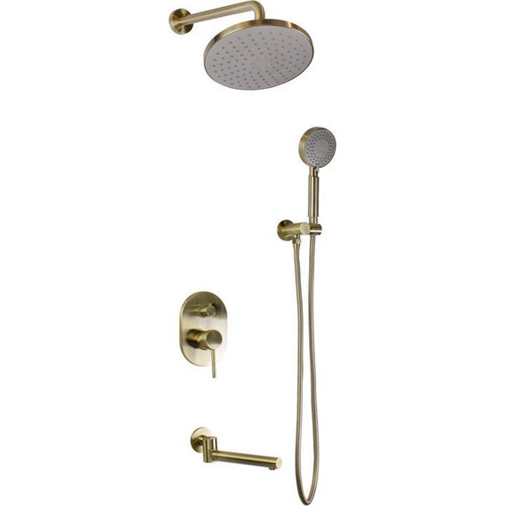 Душевая система для ванны Bronze de Luxe Scandi 14582BR, бронза - фото 