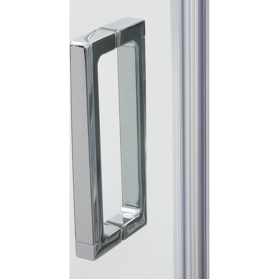 Душевая дверь WasserKraft Aller 120 см 10H05R (стекло 8 мм), хром/прозрачное - фото 7