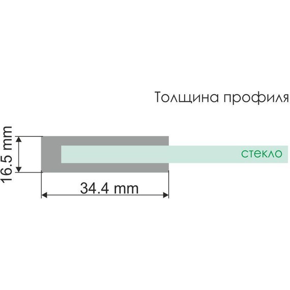 Шторка для ванны WasserKraft Berkel 80 см 48P01-80W, белый/прозрачное - фото 3