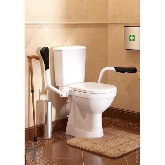 Унитаз-компакт Оскольская керамика Персона Премиум (косой выпуск) с полипропиленовой крышкой 42301120005 для людей с ограниченными возможностями - фото 3