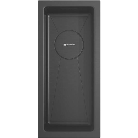 Мойка кухонная Omoikiri Taki 20-U/IF-GB (4997015) 1,2 мм, графит, Цвет производителя: графит - фото 