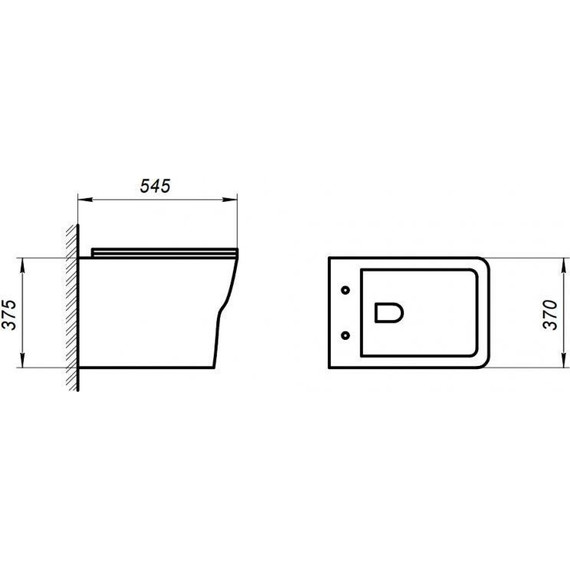 Унитаз подвесной безободковый Belbagno Romano BB248CHR-SM с крышкой микролифт - фото 7