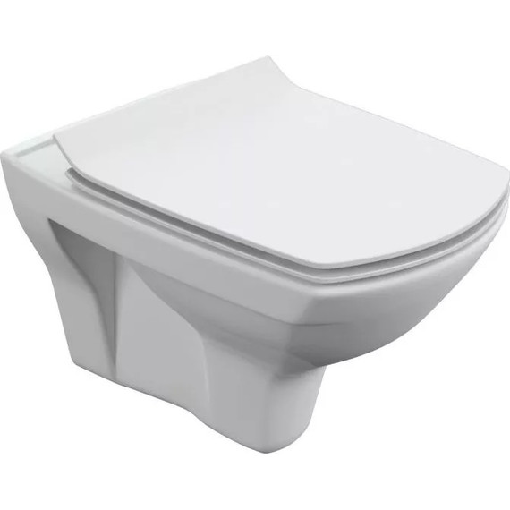 Инсталляция с подвесным унитазом Cersanit Carina XL Co Dpl Eo Slim A64119 (кнопка Corner белый) - фото 2