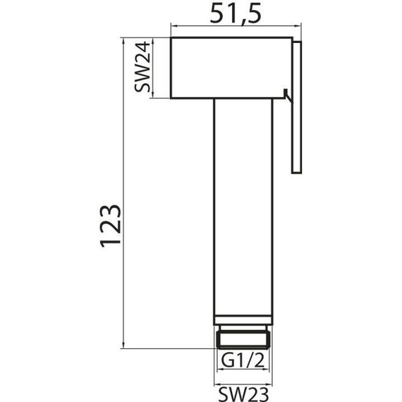 Гигиенический душ Cezares CZR-ID3-01 - фото 3