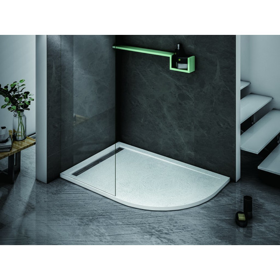 Мраморный поддон Cezares TRAY-AS-RH-120/80-30-W-L 120х80 см - фото 2