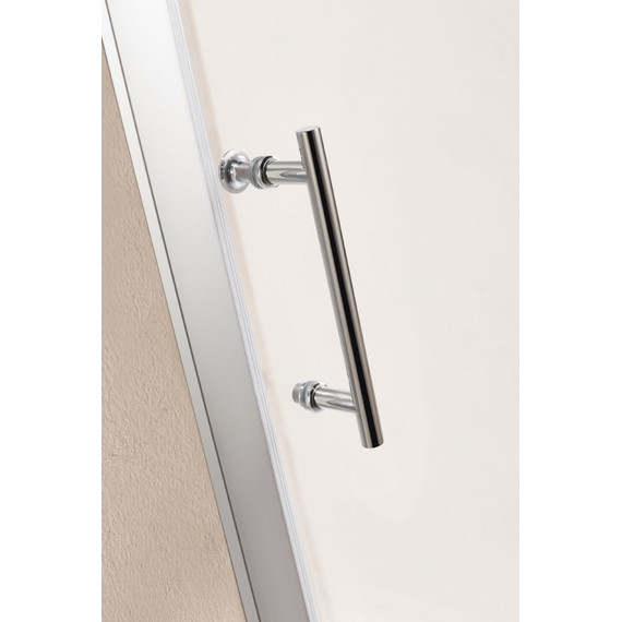 Душевое ограждение Cezares 100х100 см ECO-O-A-2-100-C-Cr, хром/прозрачное - фото 2