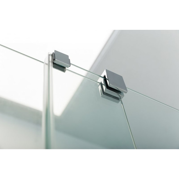 Шторка для ванны Cezares 80 см STREAM-VFS-11-80/150-C-Cr (стекло 8 мм), хром/прозрачное - фото 7