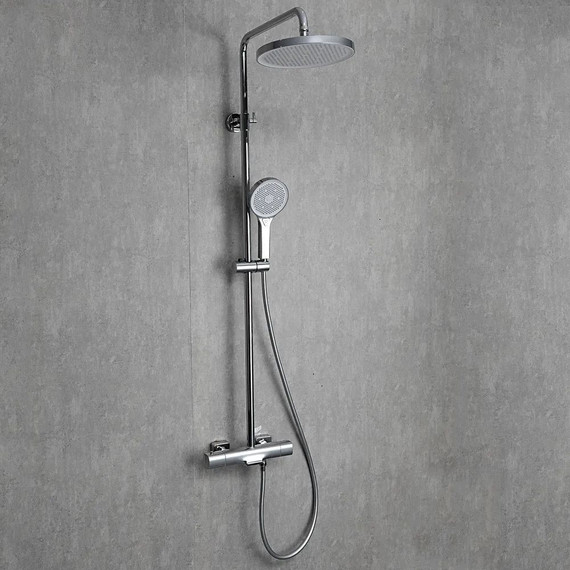 Душевая стойка с термостатом Gappo G2495-71, Цвет производителя: хром - фото 8