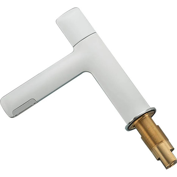 Смеситель для раковины Gappo G1052-88, белый/хром, Цвет производителя: белый - фото 3