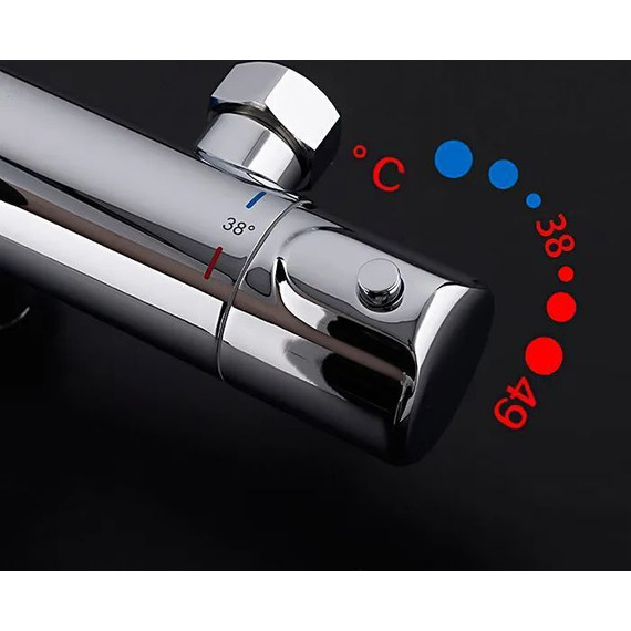 Смеситель для ванны с термостатом Gappo G3290 - фото 3