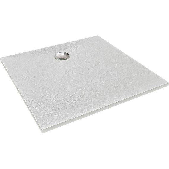 Мраморный поддон Jacob Delafon Tolbiac 100х100 см E6D328RU-WPM, белый матовый - фото 