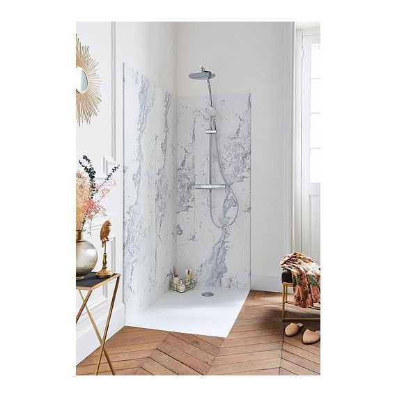 Мраморный поддон Jacob Delafon Tolbiac 140х90 см E6D333RU-WPM, белый матовый - фото 3