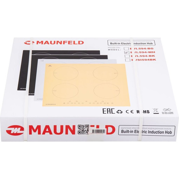 Индукционная варочная поверхность Maunfeld EVI.594-WH - фото 11
