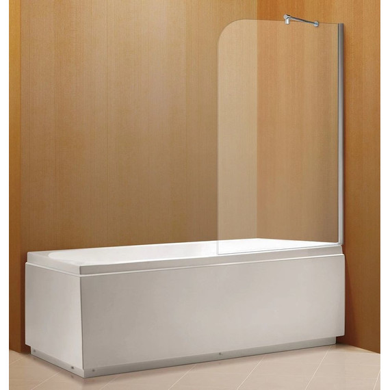 Шторка для ванны Azario Merrit 80х140 см AZ-NF6310 800, хром/прозрачное - фото 2