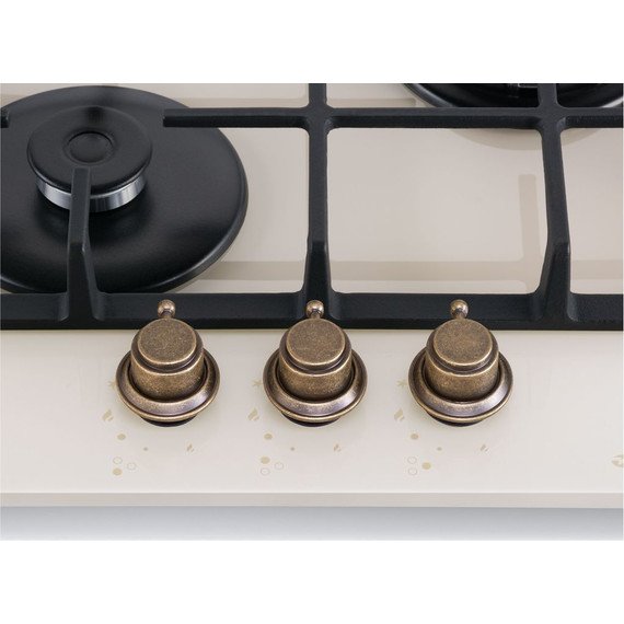 Газовая варочная поверхность Maunfeld EGHG.43.33CBG.R/G (бежевое стекло) - фото 7