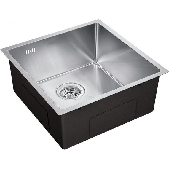 Кухонная мойка Emar EMB-131 PVD Nano Satine 1 мм, сатин, Цвет производителя: сатин - фото 