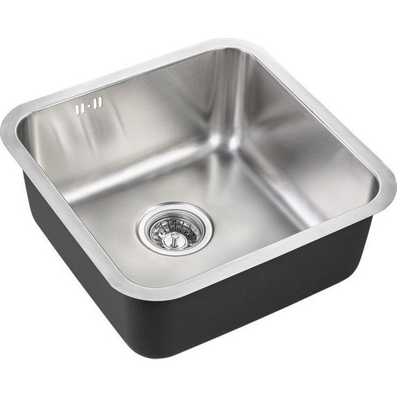 Кухонная мойка Emar EMB-127A PVD Nano Satine 0,8 мм, сатин, Цвет производителя: сатин - фото 