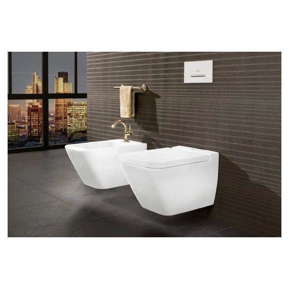 Унитаз подвесной безободковый Villeroy&Boch Finion 4664R0R1 - фото 3