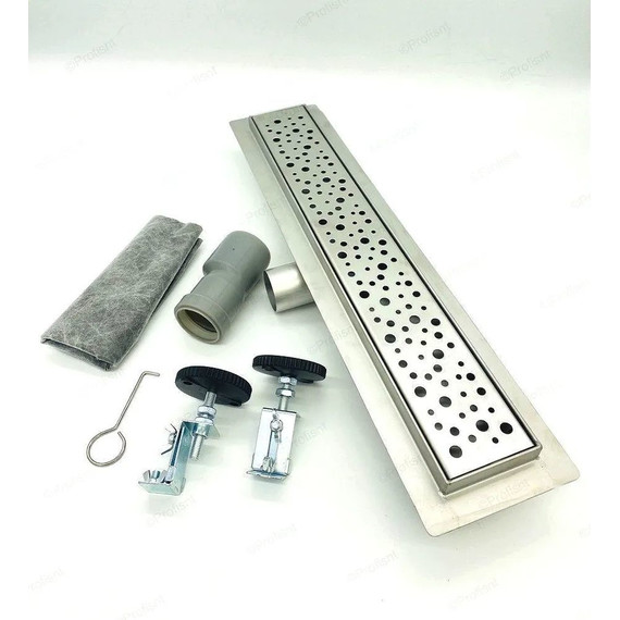 Трап Zeissler BAD418502 85 см, нержавеющая сталь - фото 2