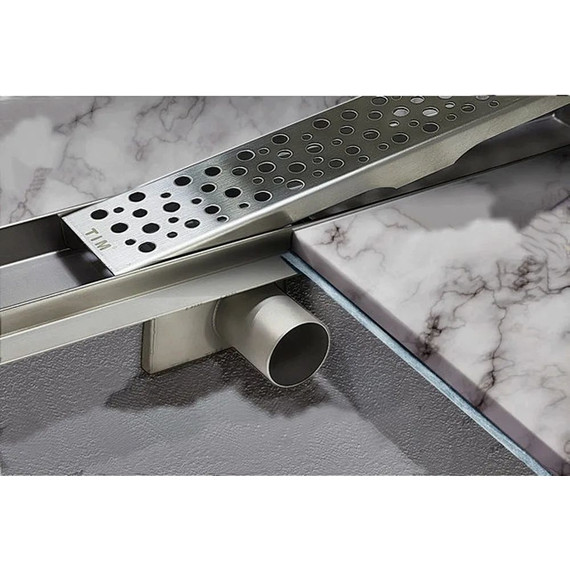 Трап Zeissler BAD417502 75 см, нержавеющая сталь - фото 8