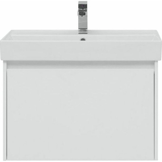 Тумба подвесная с раковиной Aquanet Nova Lite 75 см 242275 (1 ящик) белый - фото 6