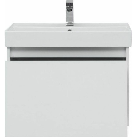 Тумба подвесная с раковиной Aquanet Nova Lite 75 см 242275 (1 ящик) белый - фото 9