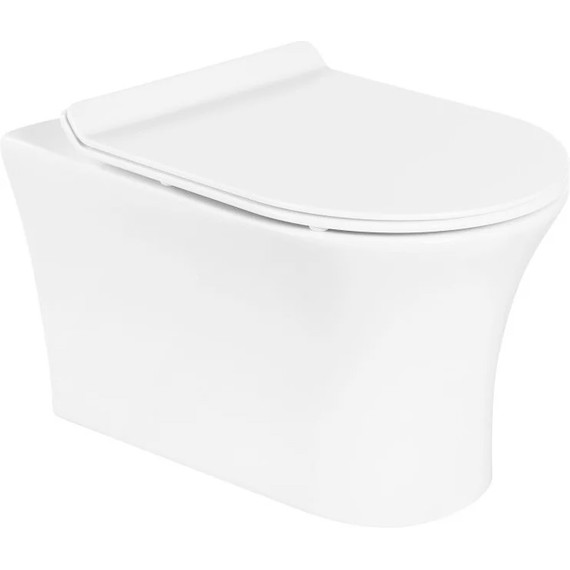 Инсталляция с подвесным унитазом комплект: Grohe Rapid SL 38772001 с подвесным безободковым унитазом Belbagno Ancona BB1224CHR-SM сиденье микролифт, крепление, кнопка смыва хром - фото 8