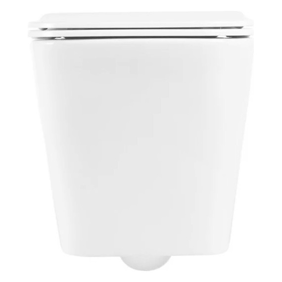 Инсталляция с подвесным унитазом комплект: Grohe Rapid SL 38772001 с подвесным безободковым унитазом Belbagno Due BB3103CHR/SC сиденье микролифт, крепление, кнопка смыва хром, Цвет производителя: белый - фото 7