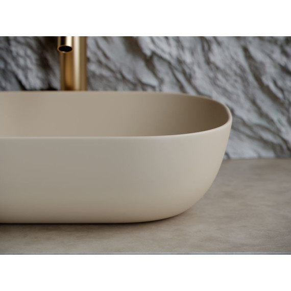 Раковина-чаша Ceramicanova Element 45 см CN6009MC, капучино матовый - фото 3