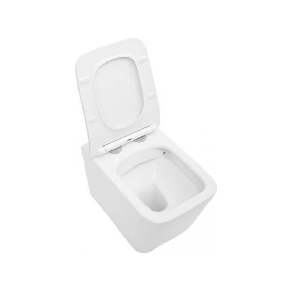 Инсталляция с подвесным унитазом комплект: Grohe Rapid SL 38772001 с подвесным унитазом Aquanet Rimless Tavr-W BL-103N-WHT сиденье микролифт, крепление, кнопка смыва хром - фото 11