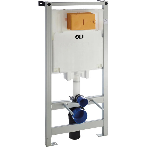 Инсталляция для унитаза Oli 80 300573pSA00 (кнопка смыва Salina, хром глянец) - фото 3