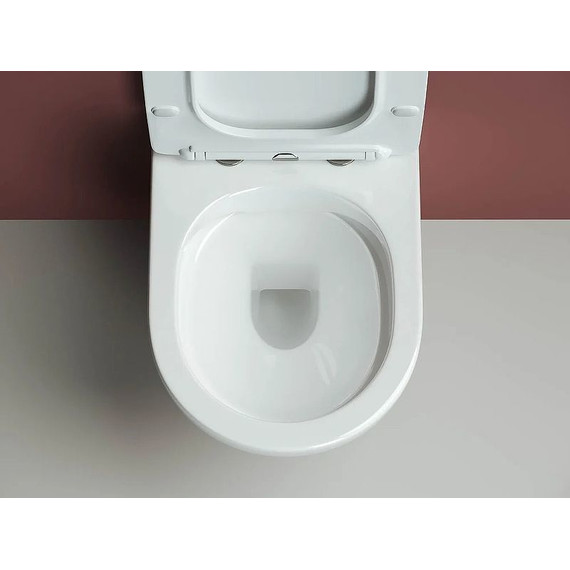 Инсталляция с подвесным унитазом Ceramicanova Forma Rimless CN3009_1001W_1000 - фото 8